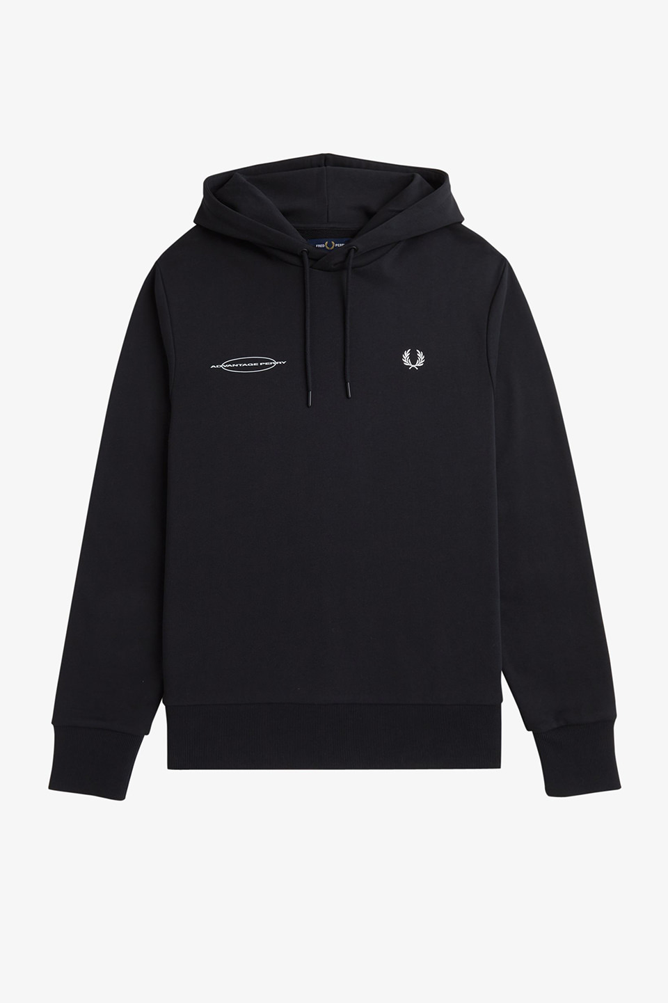 Advantage Perry Hooded Sweatshirt(M 102：BLACK): | FRED PERRY  