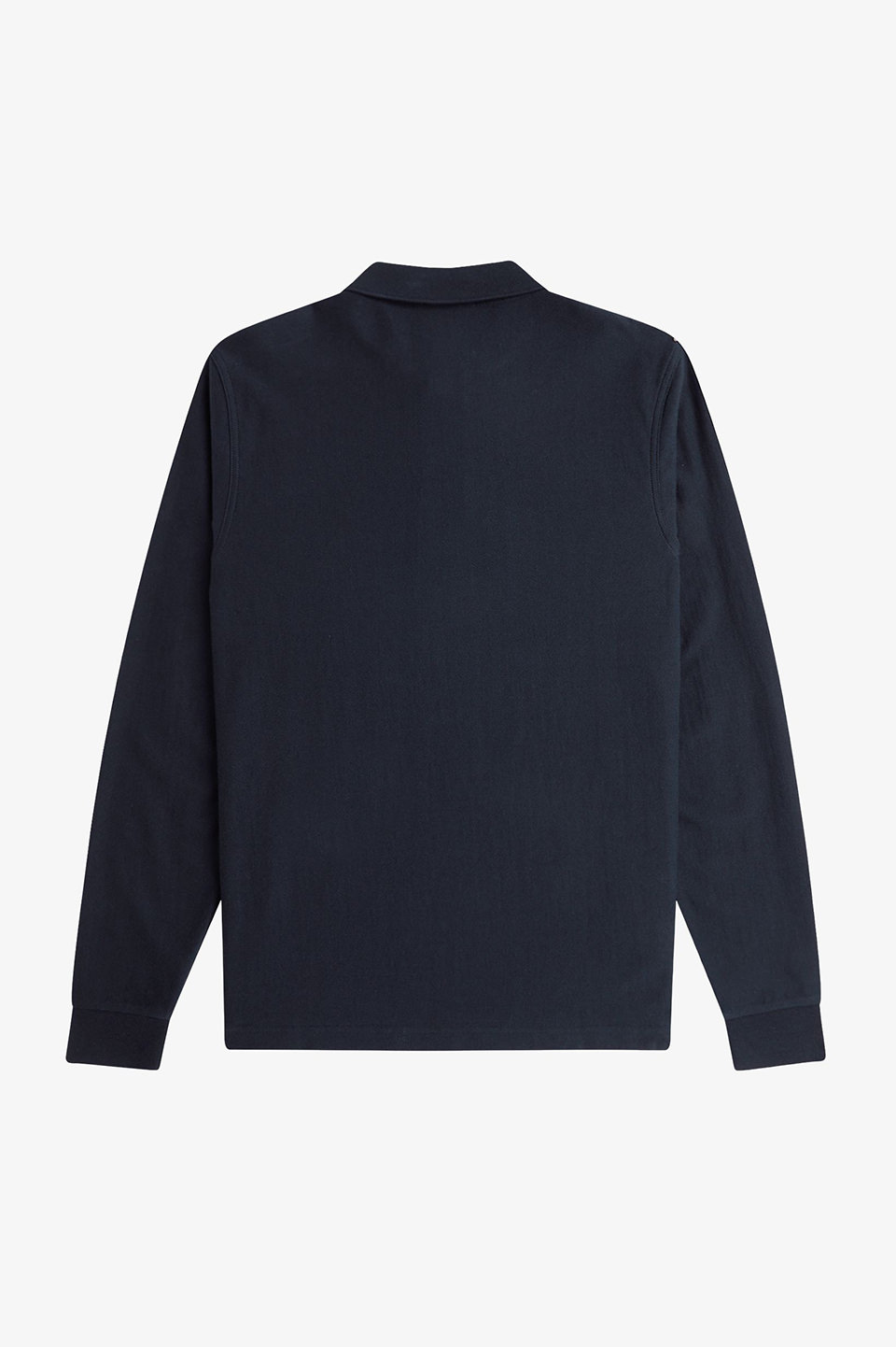 Ombre Stripe Long Sleeve Polo Shirt(M 608：NAVY): | FRED