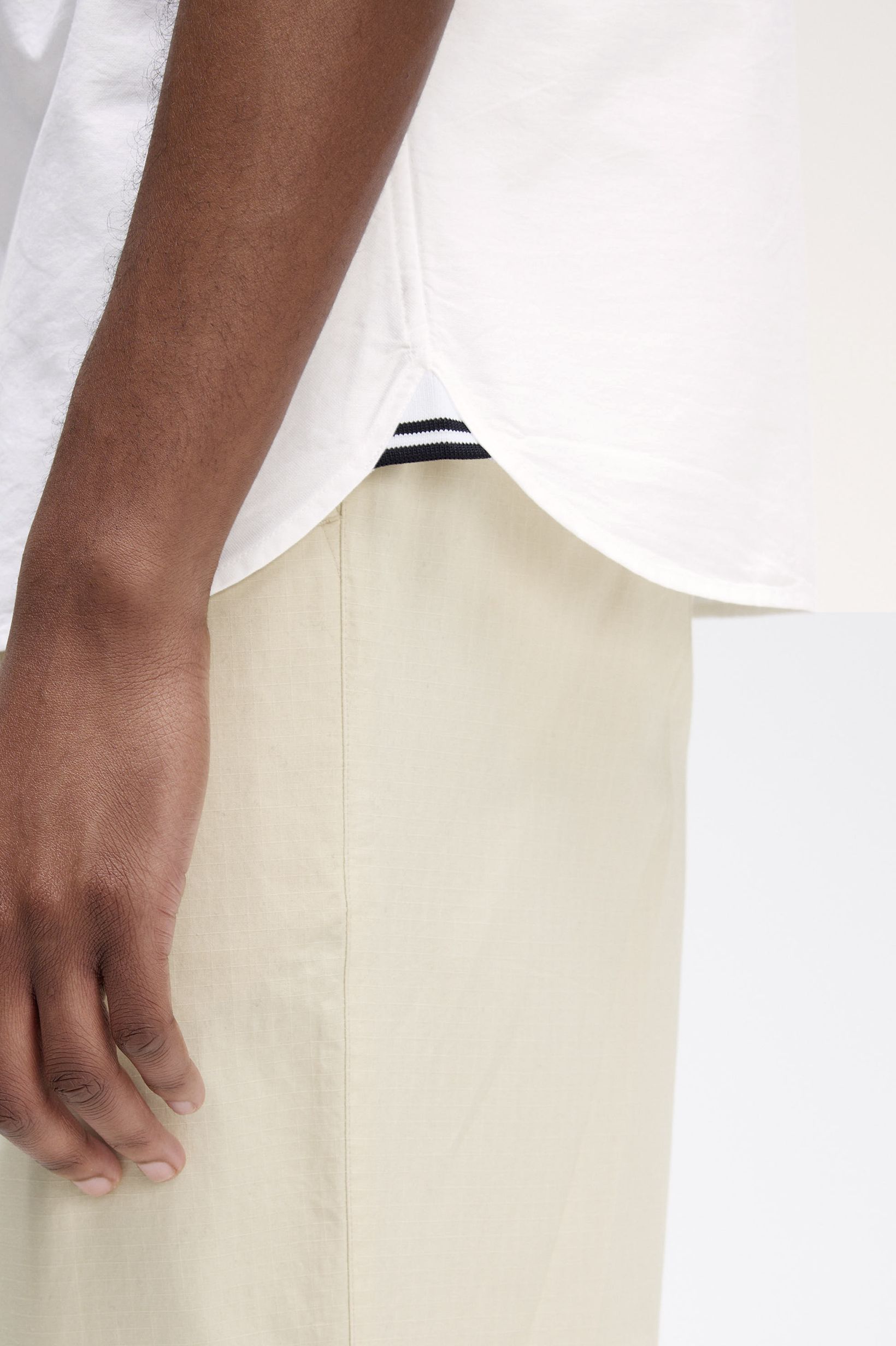 Oxford Short Sleeve Shirt(S 100：WHITE): | FRED PERRY JAPAN