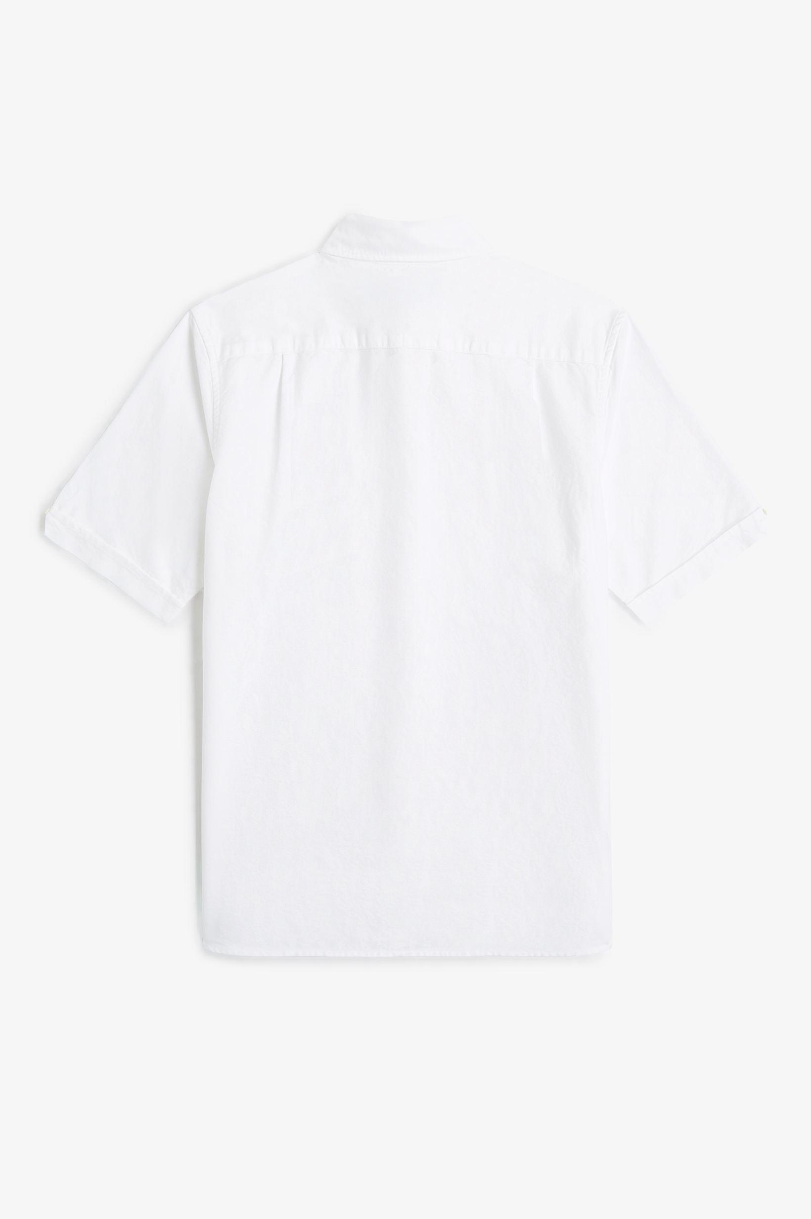 Oxford Short Sleeve Shirt(S 100：WHITE): | FRED PERRY JAPAN