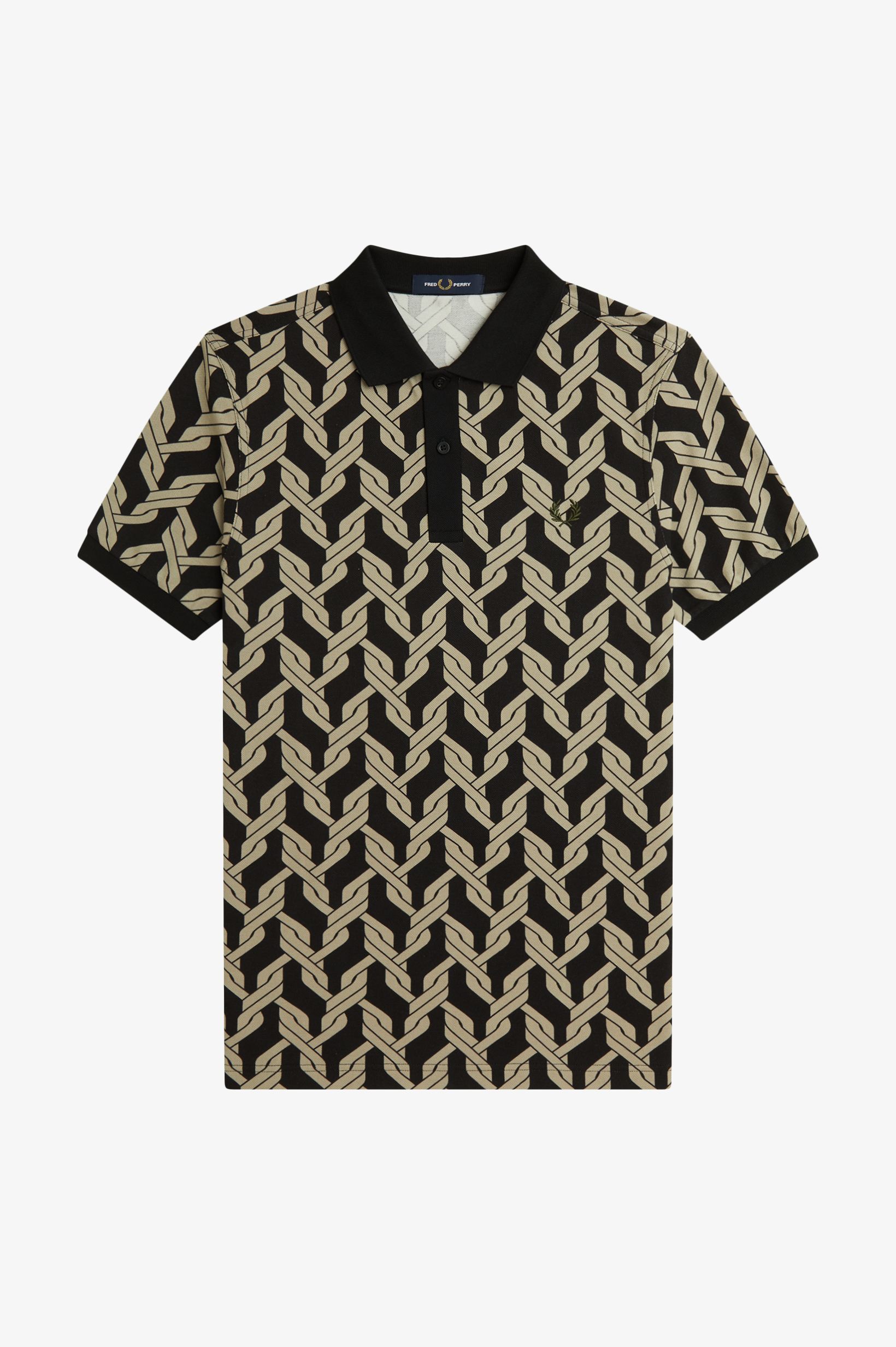 レア ネイビー×ゴールド FRED PERRY 1952 Graphic Pique Cap(1SZ X86：TENNIS BLUE): | FRED PERRY