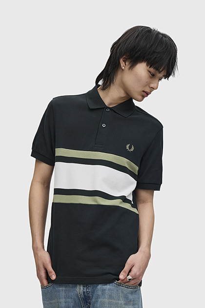 Panelled Polo Shirt