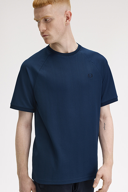 Jacquard Pique T-Shirt