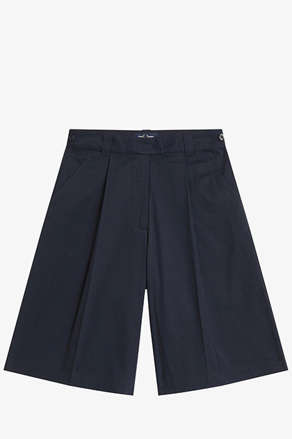 Pleated Shorts