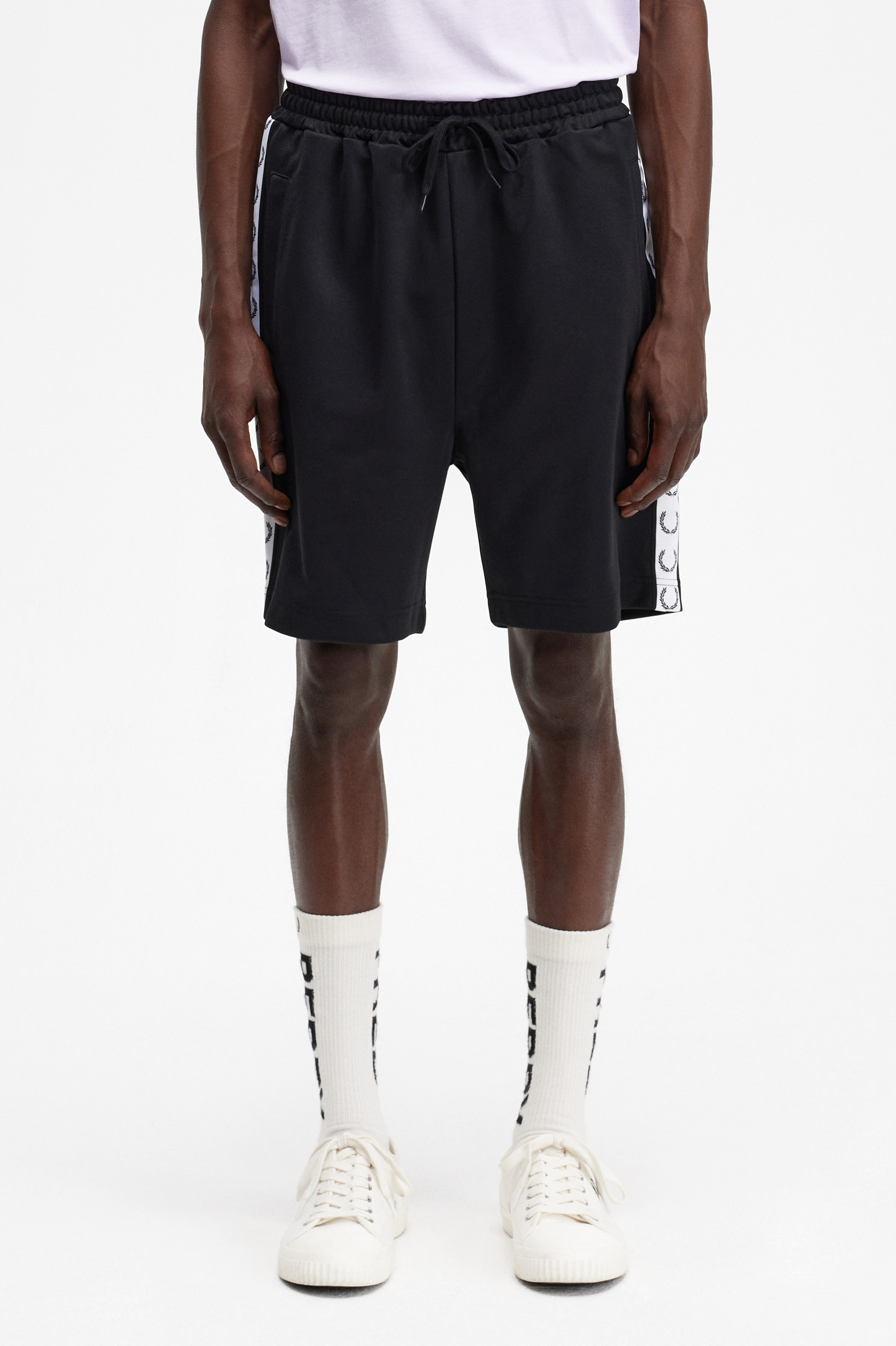 Taped Tricot Short(S 102：BLACK): | FRED PERRY JAPAN | フレッド