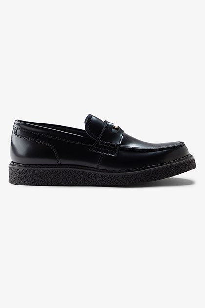 George Cox X Fred Perry Penny Loafer Leather