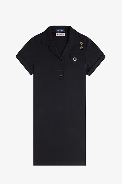 Amy Winehouse Pocket Detail Pique Dress
