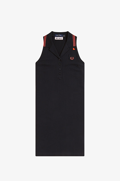 Amy Winehouse Sleeveless Pique Dress