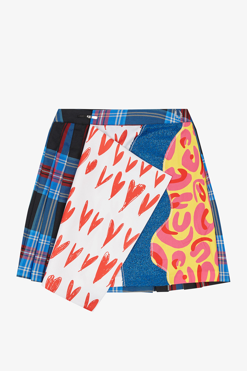 Charles Jeffrey Loverboy-Tartan Patch Kilt(10 N65：LOVERBOY