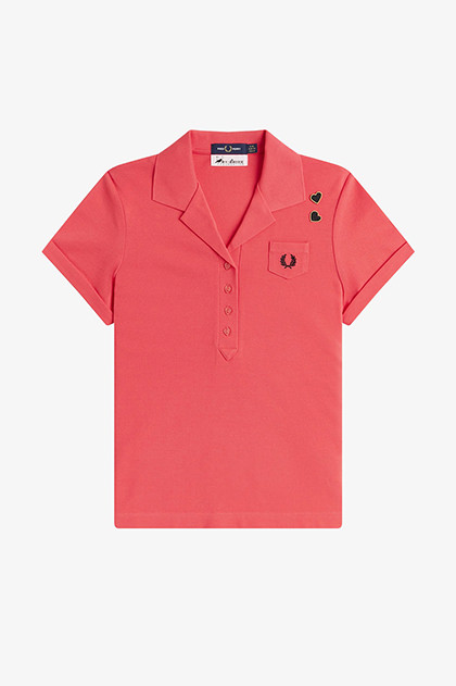 Amy Winehouse Pocket Detail Polo Shirt