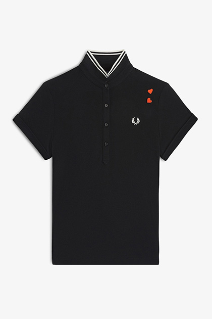 Amy Winehouse Tipped Polo Shirt