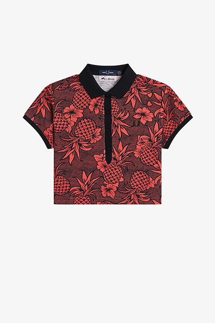 Amy Winehouse Printed Polo Shirt