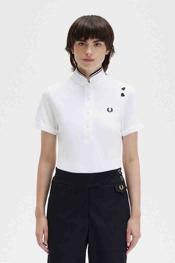 Amy Winehouse Fred Perry Shirt(10 100：WHITE): | FRED PERRY JAPAN