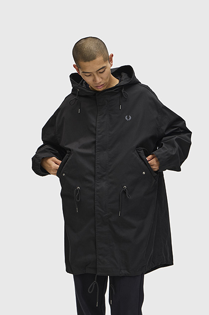 Oversized Fishtail Parka Jacket