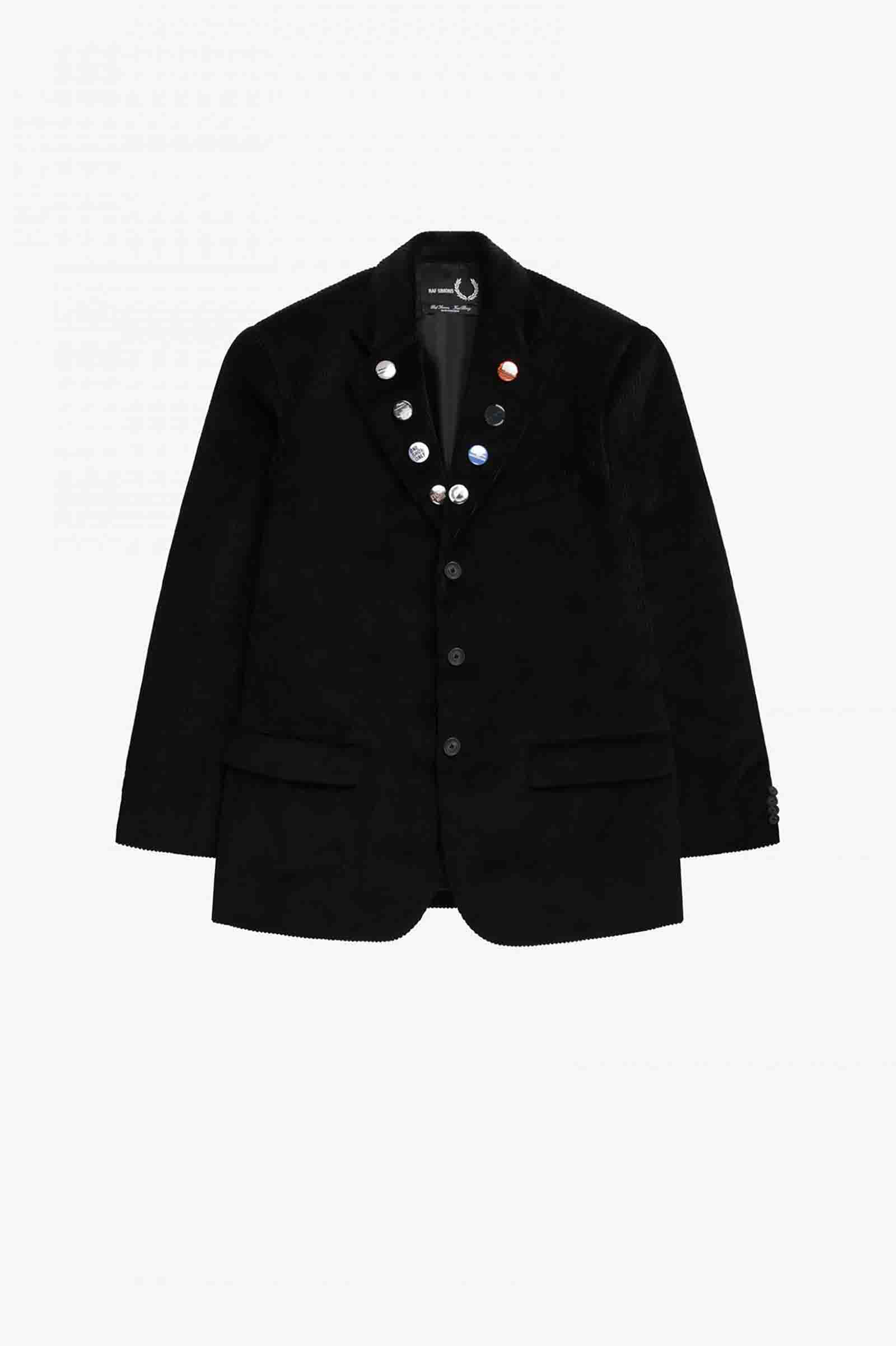 Raf Simons Jumbo Corduroy Blazer(S 102：BLACK): | FRED PERRY JAPAN