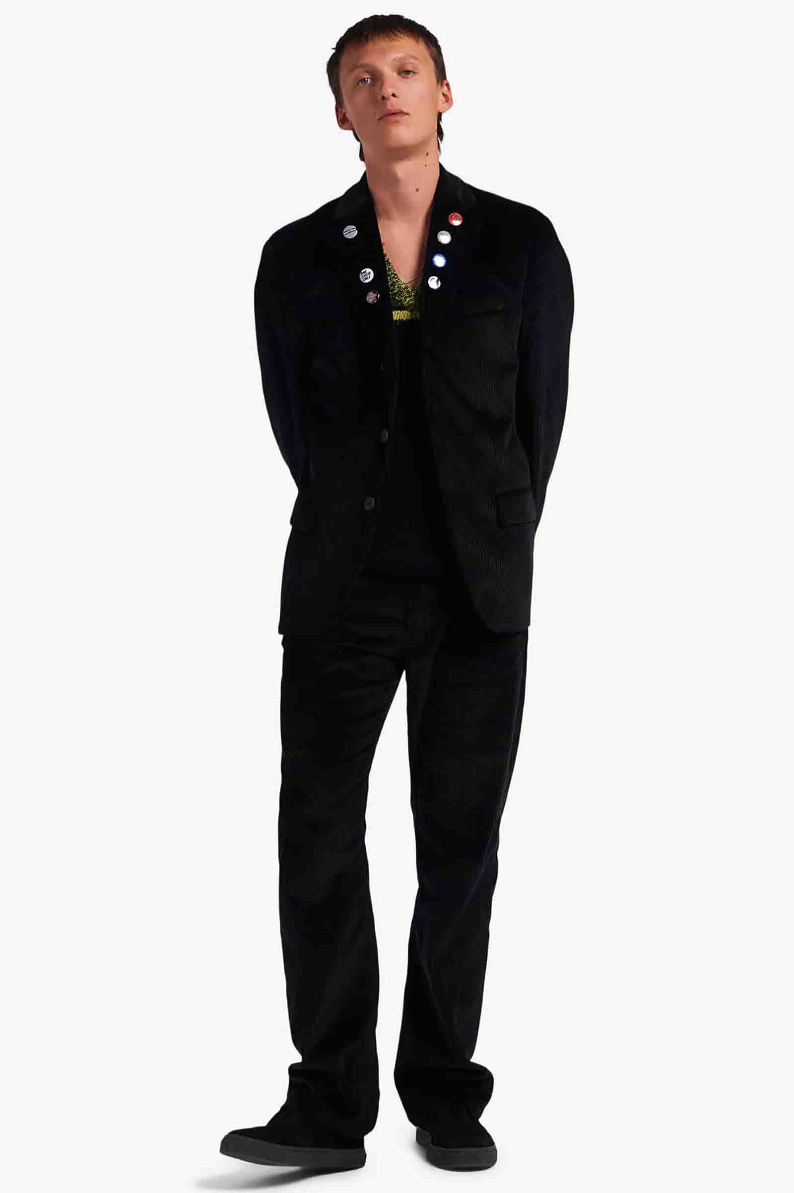 Raf Simons Jumbo Corduroy Blazer(S 102：BLACK): | FRED PERRY JAPAN