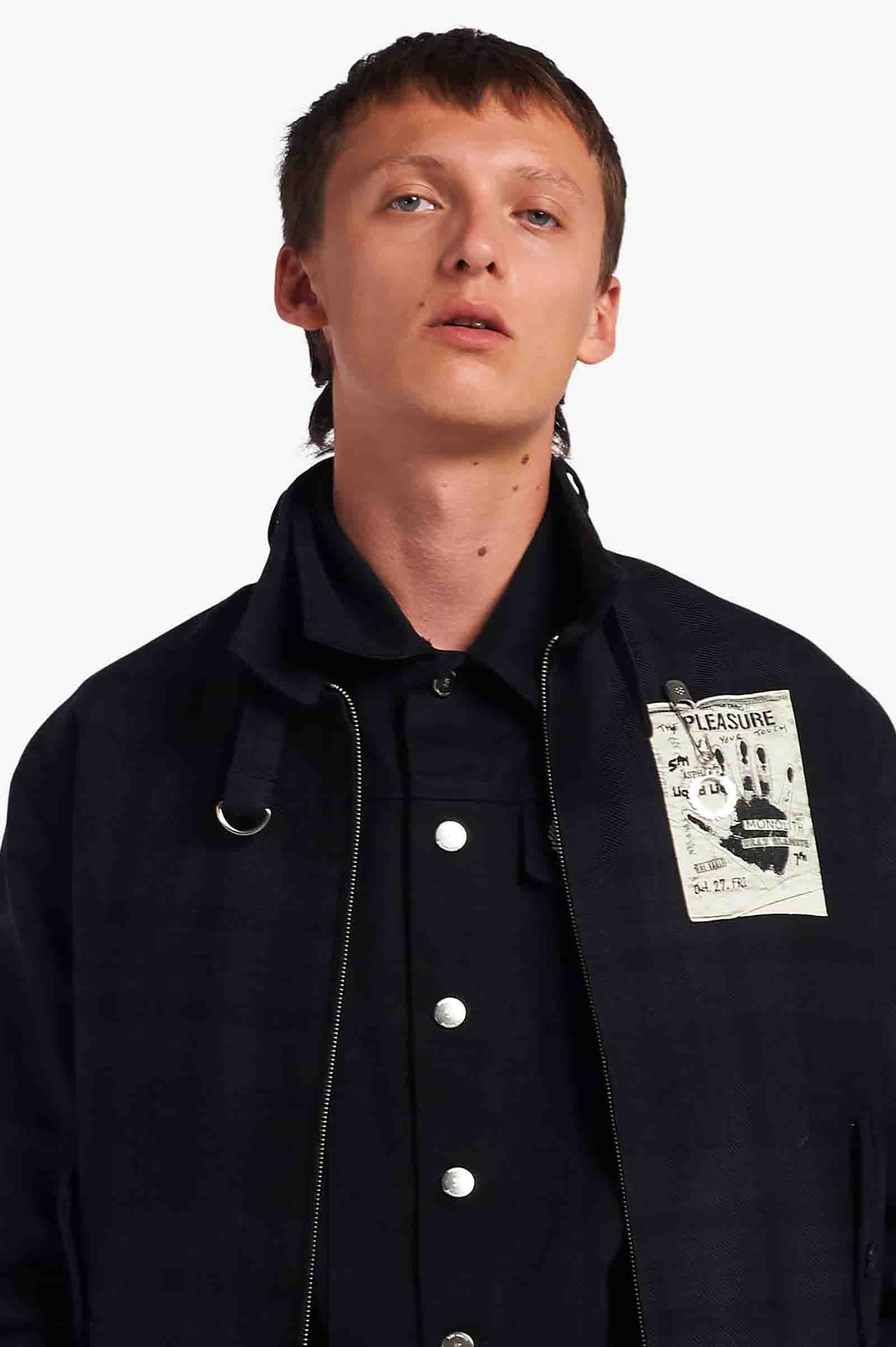 Raf Simons Collar Strap Harrington Jacket