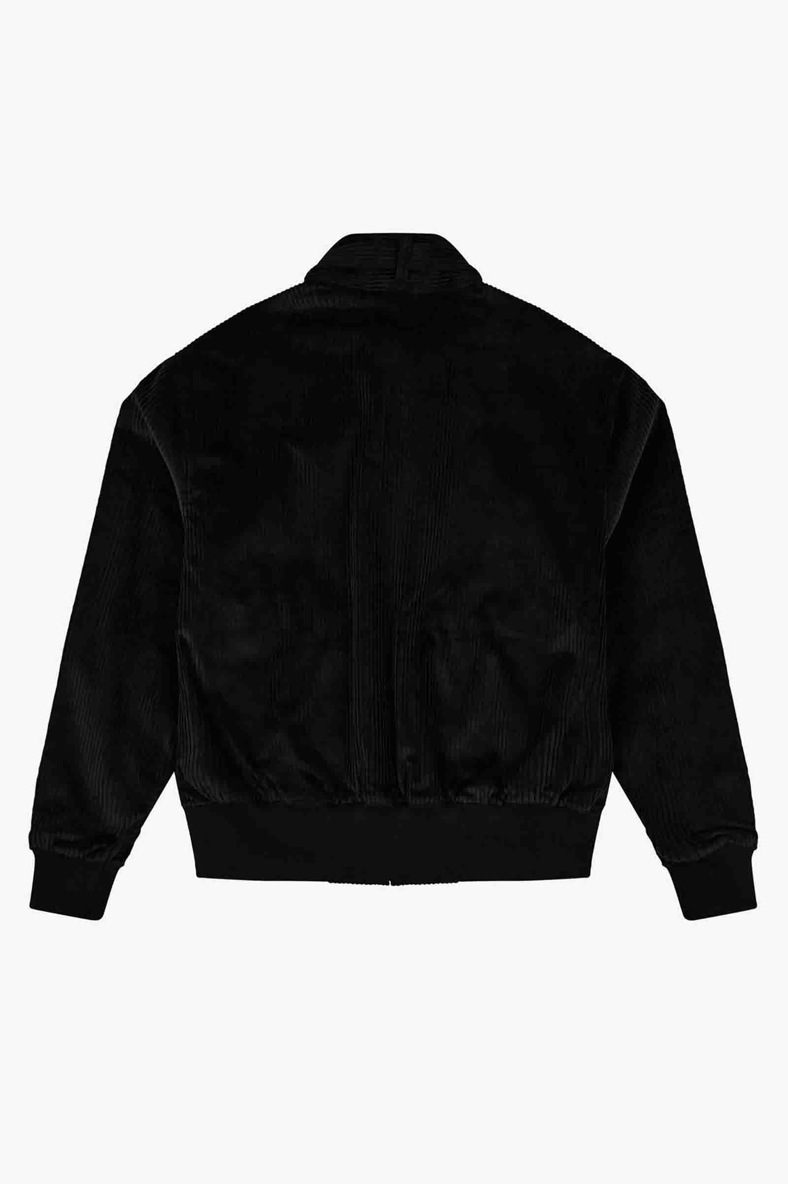 Raf Simons Jumbo Corduroy Harrington Jacket(S 102：BLACK): | FRED