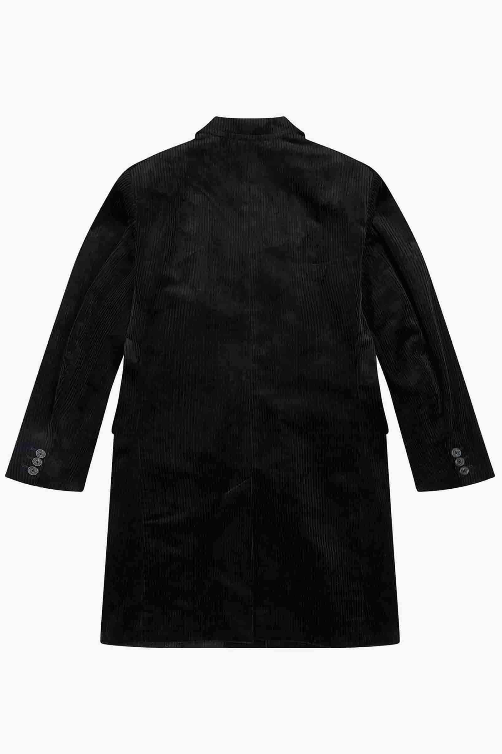 Raf Simons Tailored Corduroy Coat(S 102：BLACK): | FRED PERRY