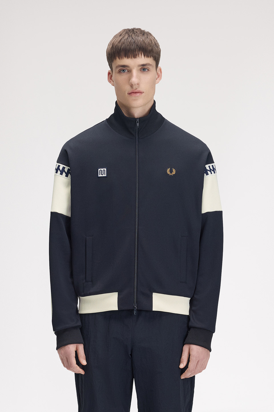 Cut And Sew Track Jacket