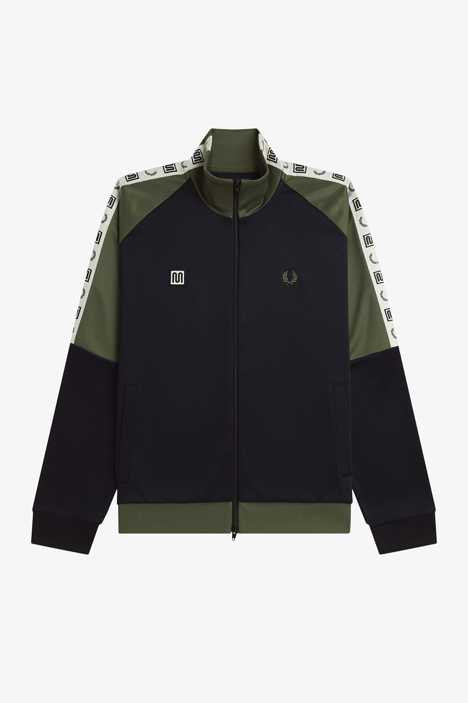 Meyba Taped Raglan Trackjacket 102:BLACK M