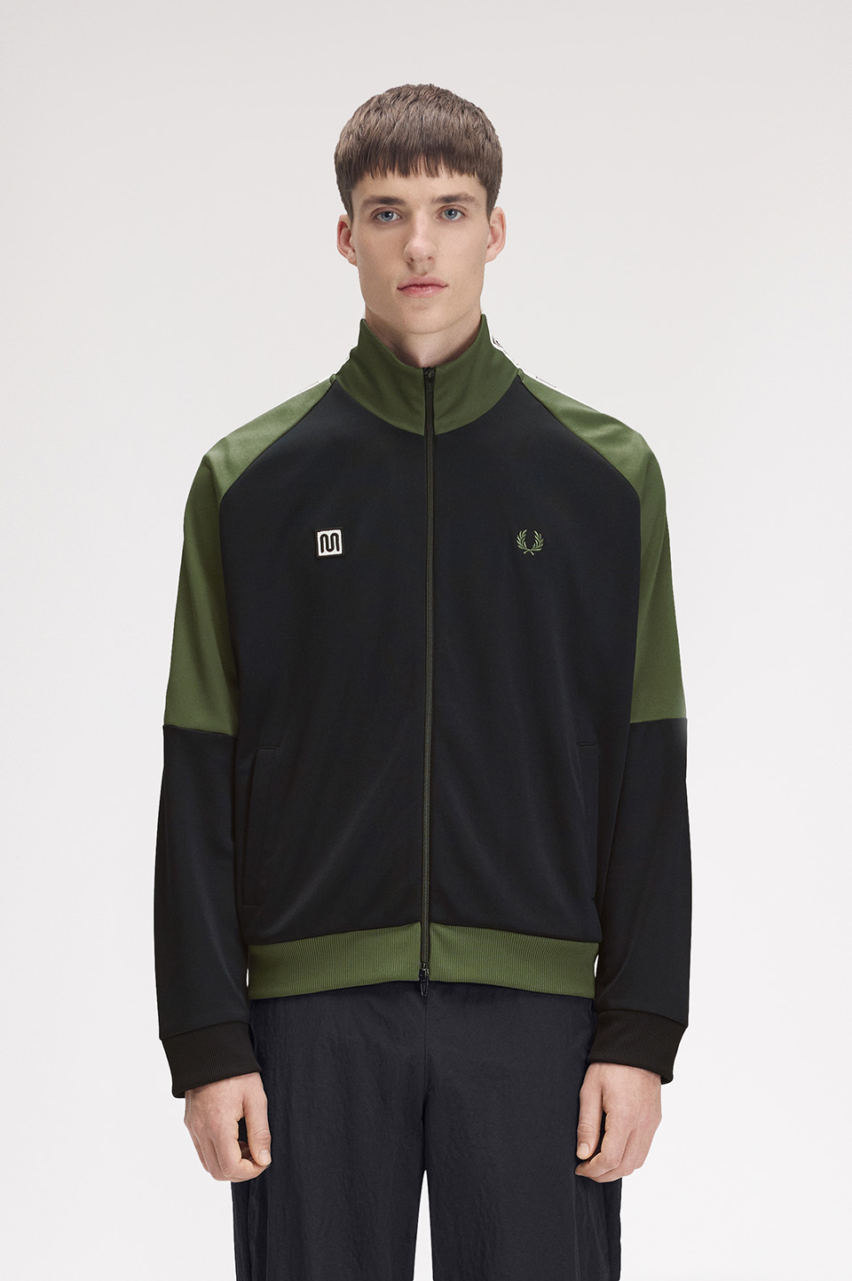 Cut And Sew Track Jacket