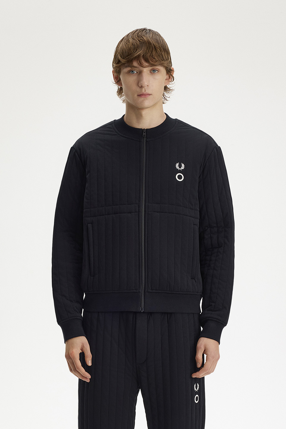 Quilted Track Jacket