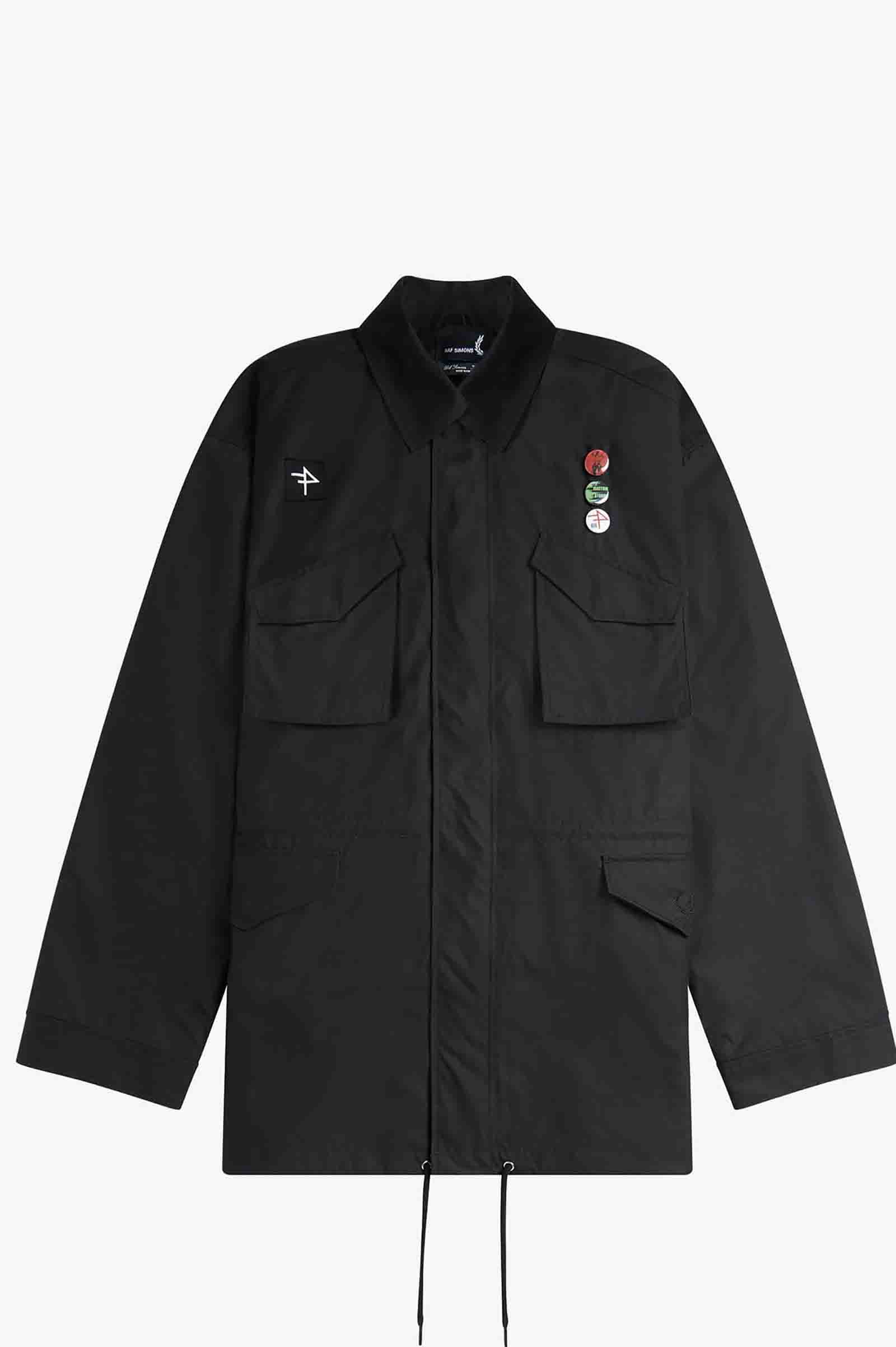 Raf Simons Utility Jacket(S 102：BLACK): | FRED PERRY JAPAN 