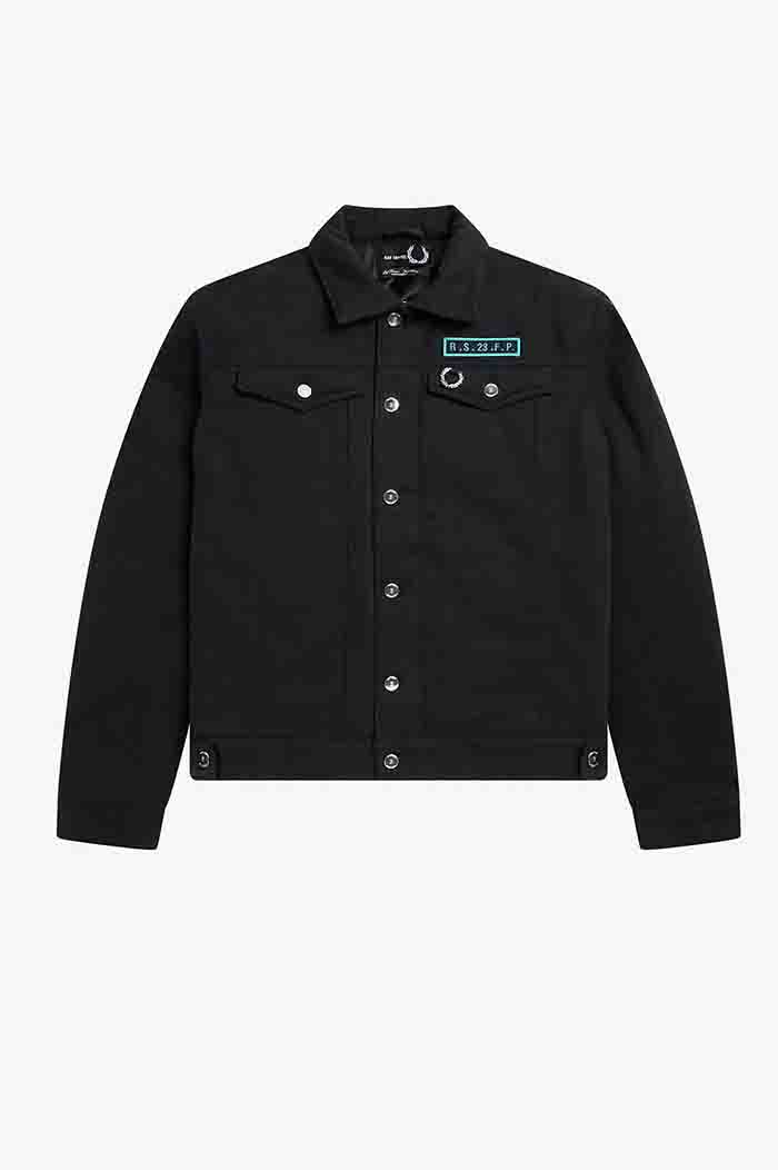 Raf Simons Padded Denim Jacket(S 102：BLACK): | FRED PERRY JAPAN 