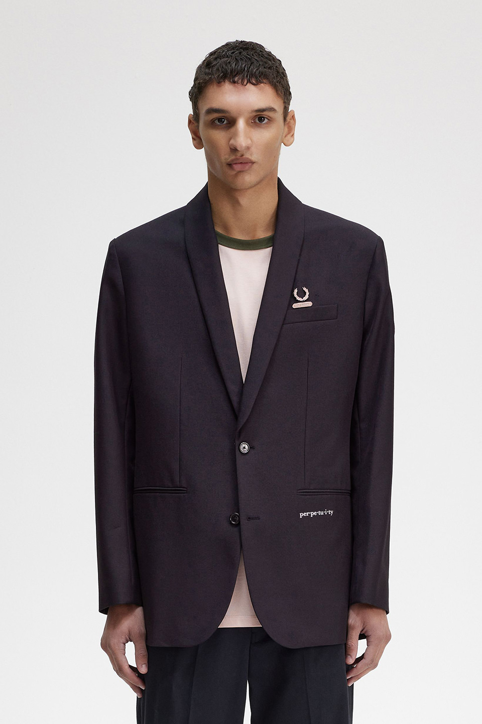 Raf Simons Shawl Collar Blazer(S 102：BLACK): | FRED PERRY JAPAN