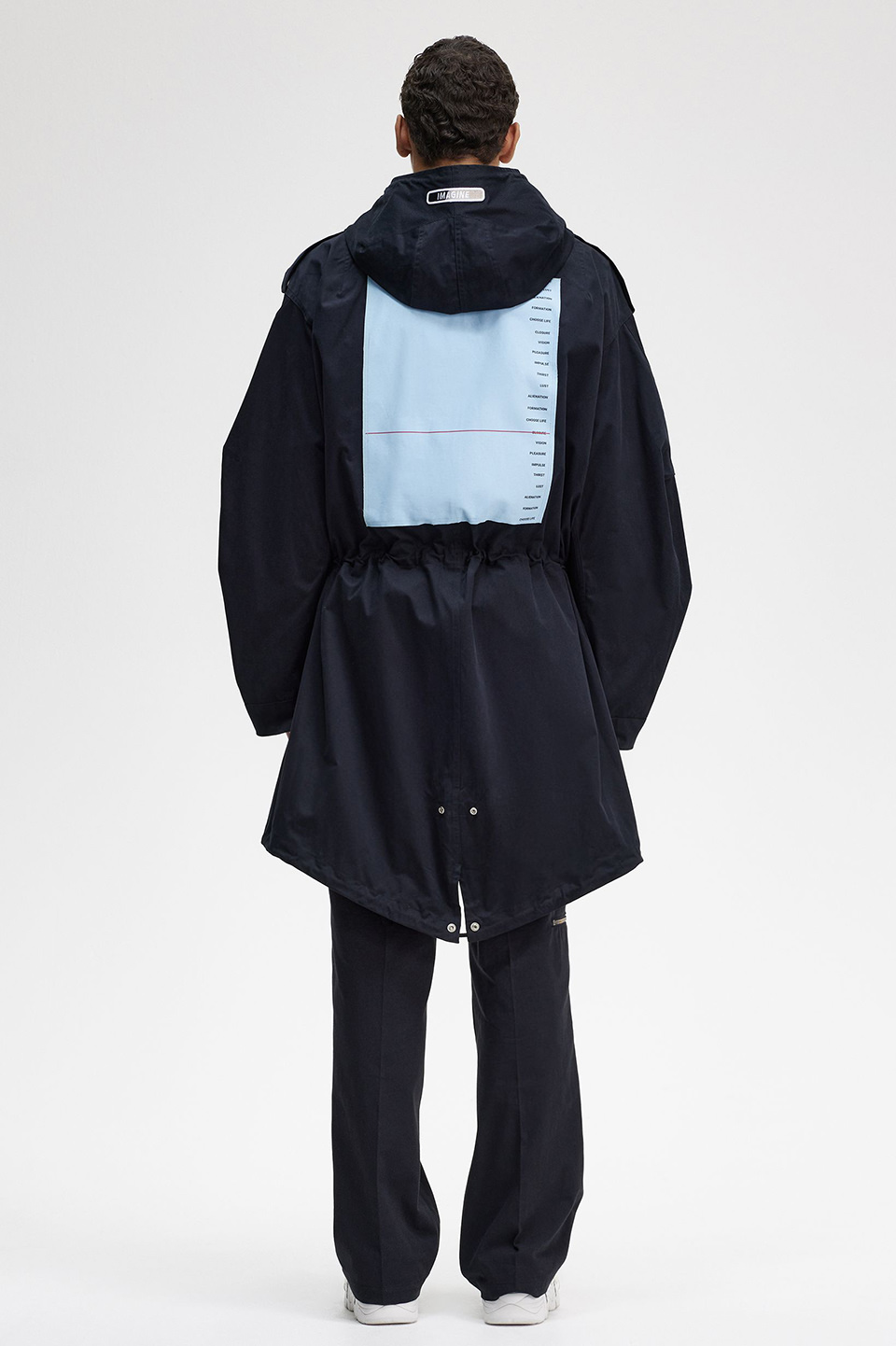 Raf Simons Printed Patch Parka(S 102：BLACK): | FRED PERRY JAPAN