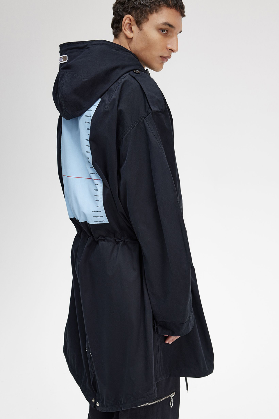 RAF SIMONS× FRED PERRY コラボレーションパーカー - トップス