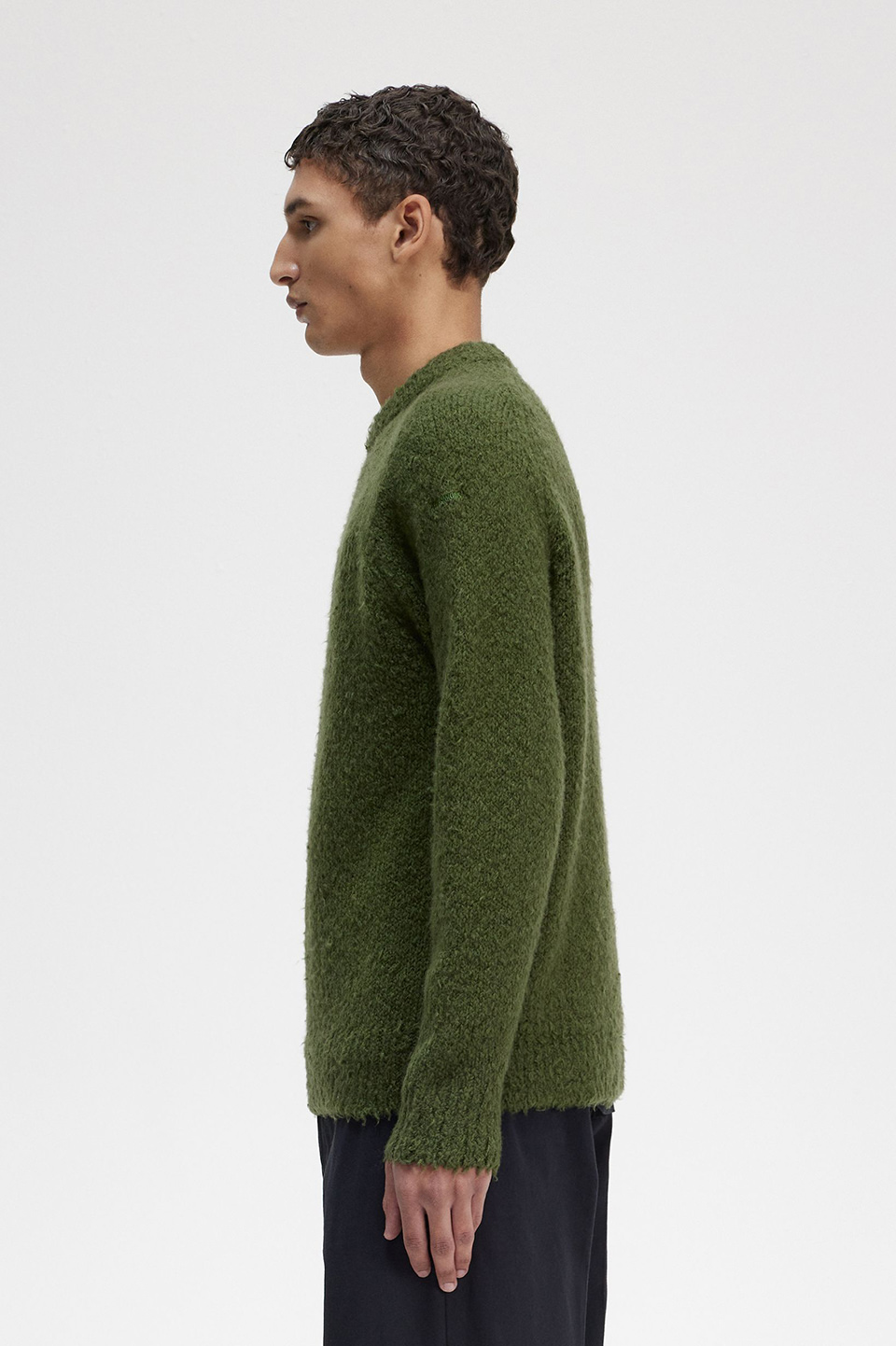 Fluffy clearance knit jumper