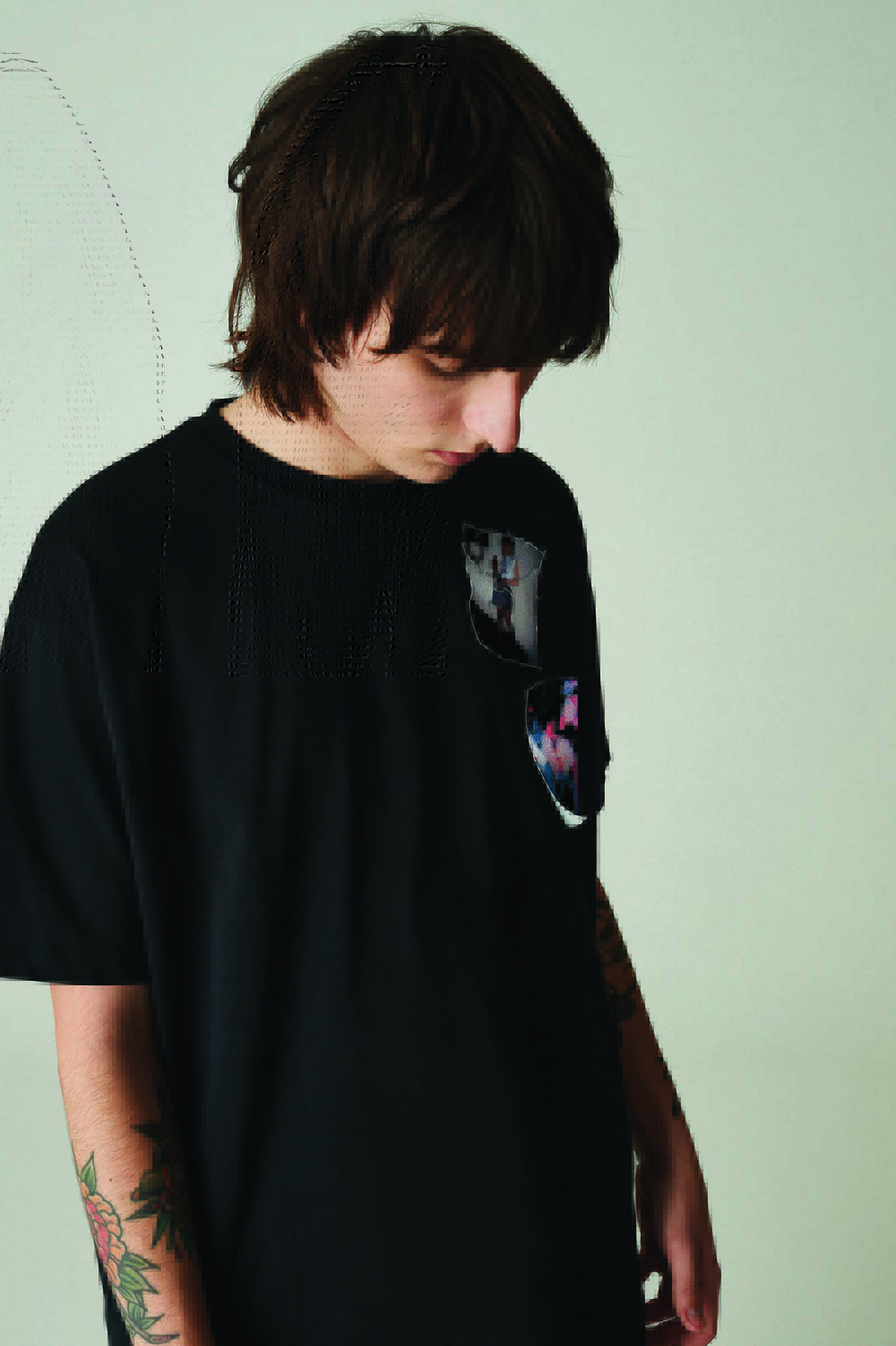 Raf Simons Printed Patch T-Shirt(S 102：BLACK): | FRED PERRY JAPAN