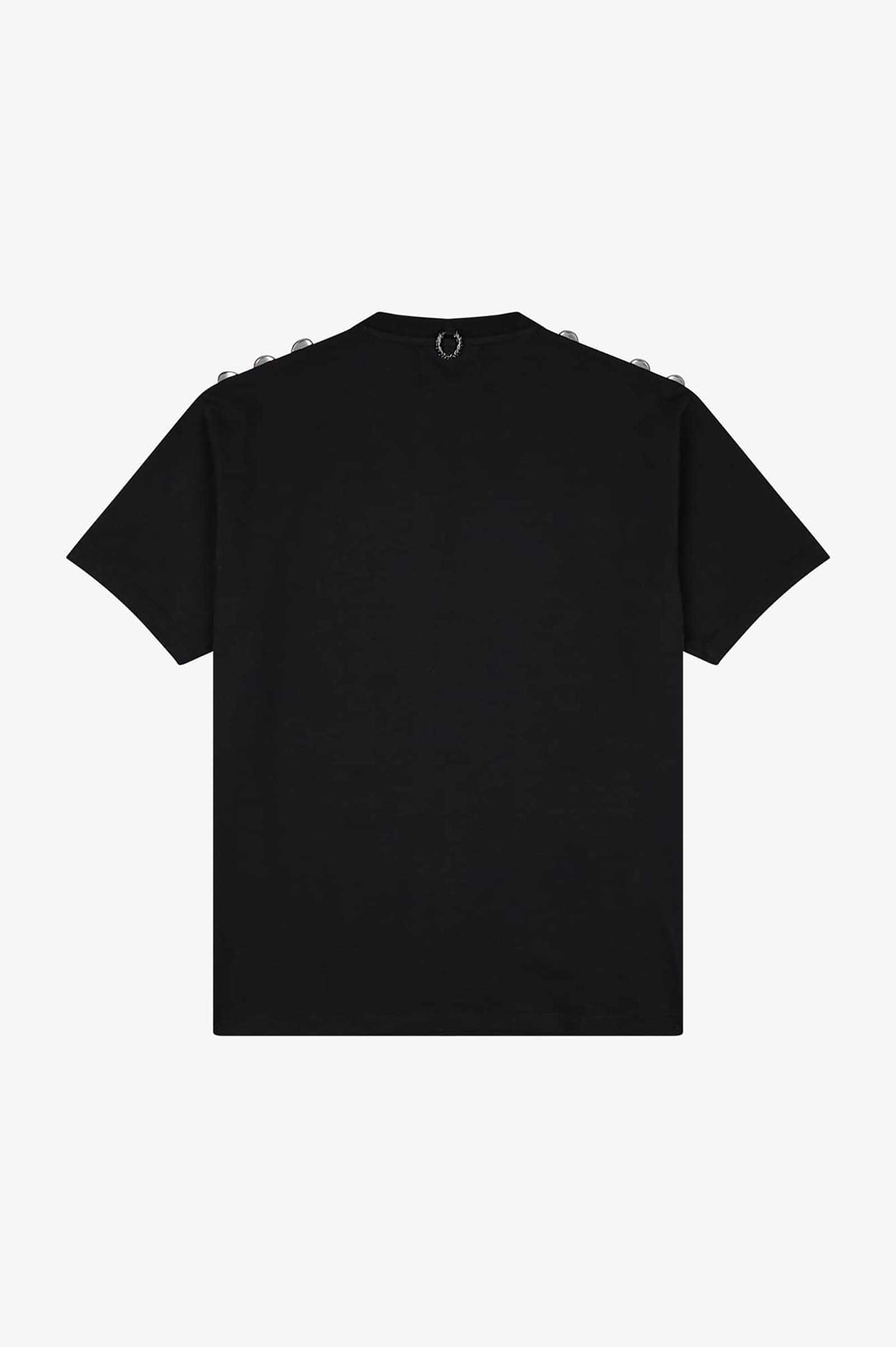 Raf Simons Oversized Shoulder Detail T-Shirt(S 102：BLACK): | FRED ...