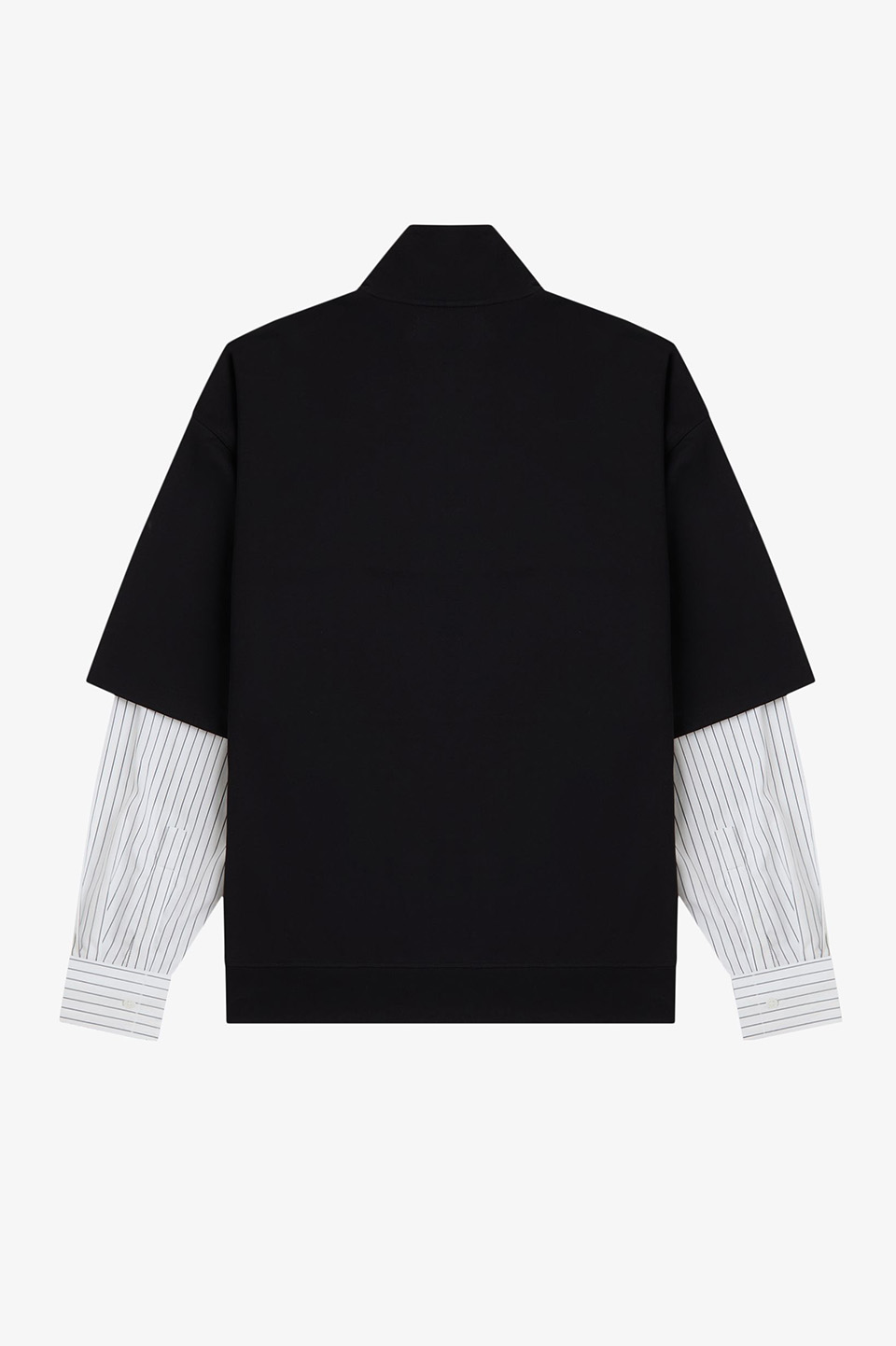 Kris Van Assche Half Zip Sweatshirt 102:BLACK M