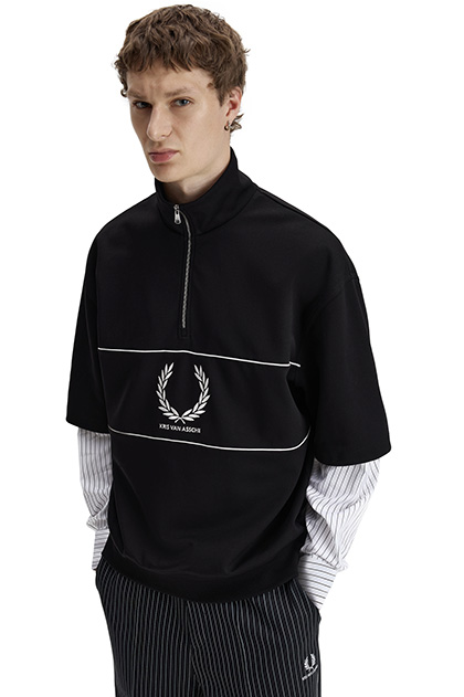 Kris Van Assche Half Zip Sweatshirt