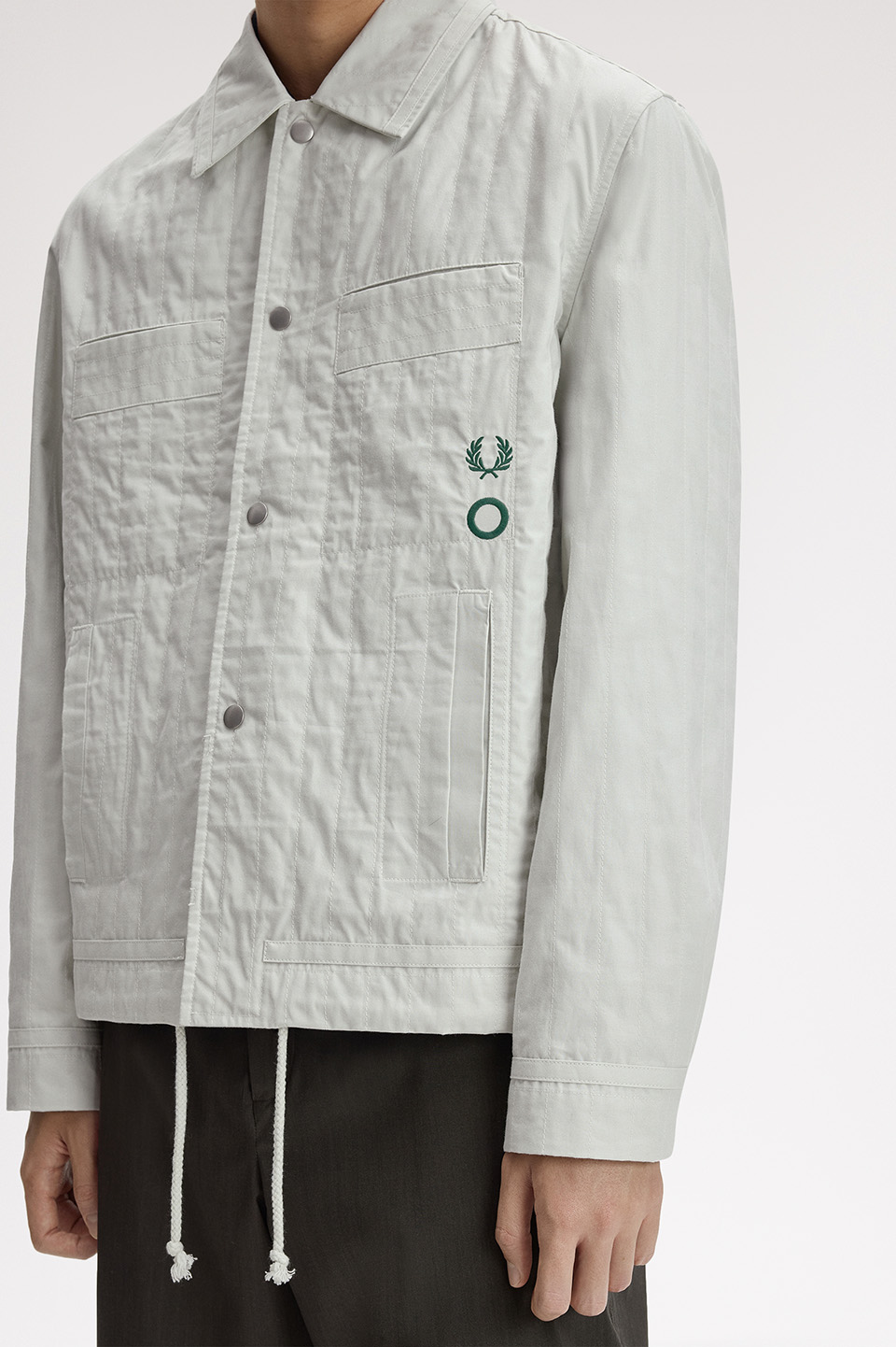 Craig Green Empty Quilt Shirt C40:FOGGY DEW L