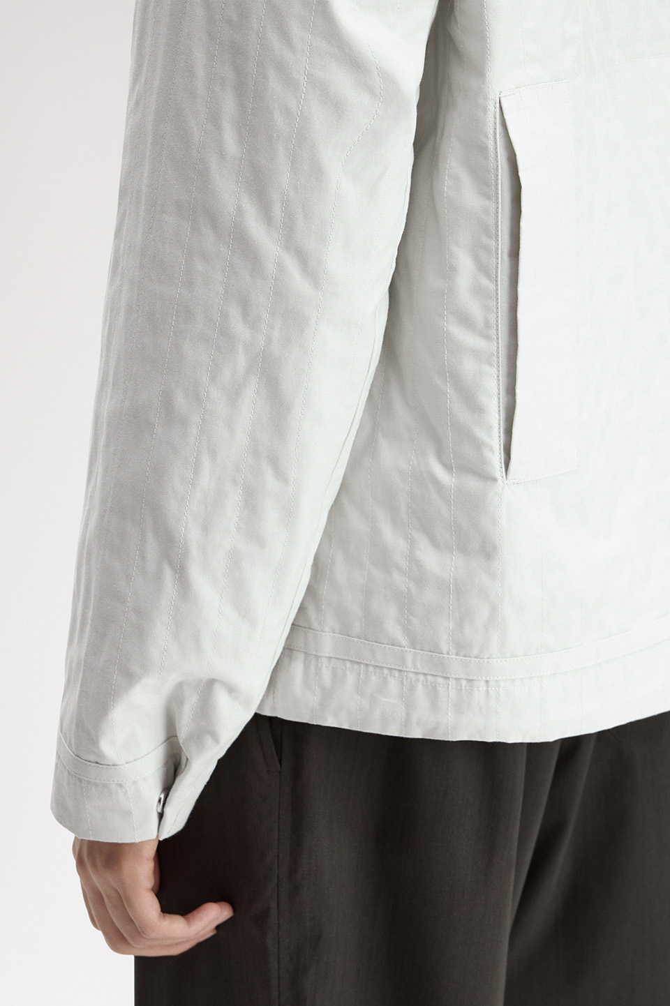 Craig Green Empty Quilt Shirt C40:FOGGY DEW L