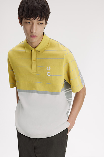 Craig Green Half And Half Polo Shirt