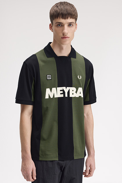 Meyba Cut And Sew Polo Shirt