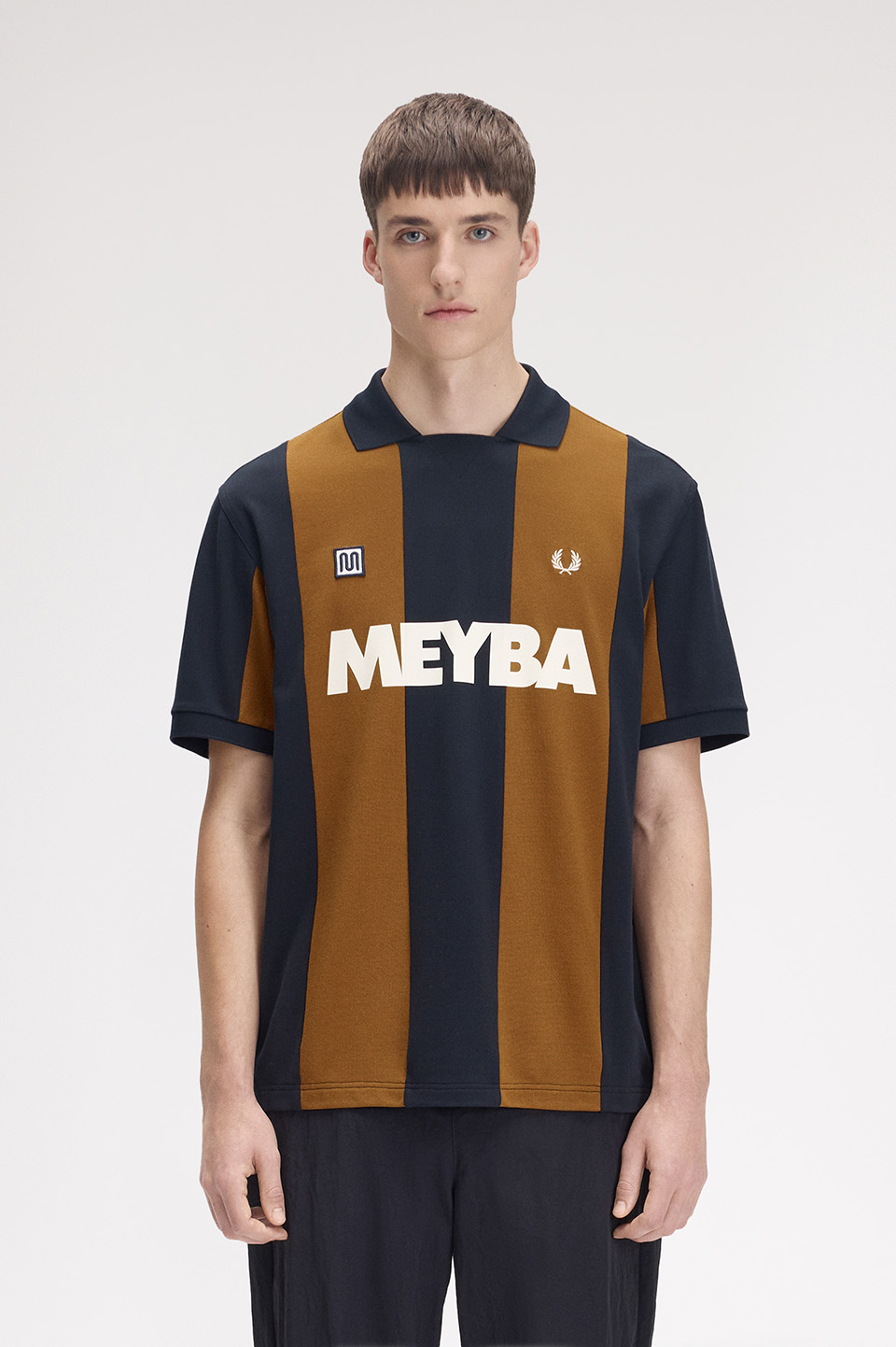 Meyba Cut And Sew Polo Shirt