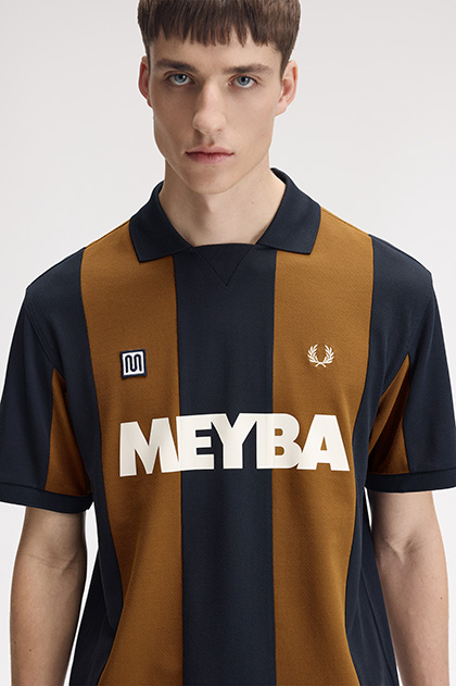 Meyba Cut And Sew Polo Shirt