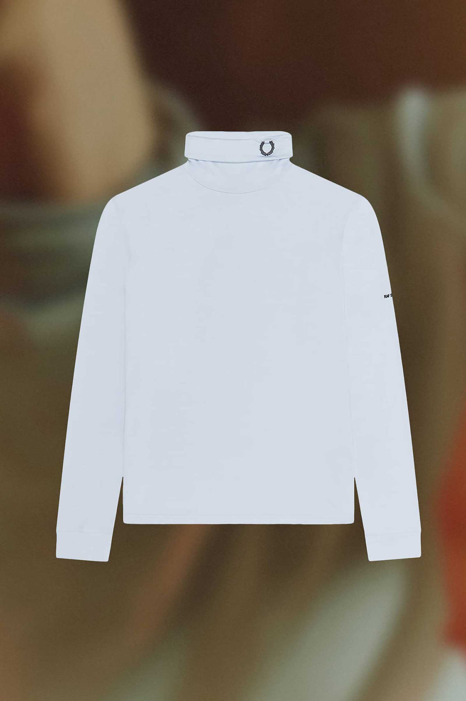 Raf Simons Laurel Detail Roll Neck Top(M P97:CLOUD BLUE): | FRED