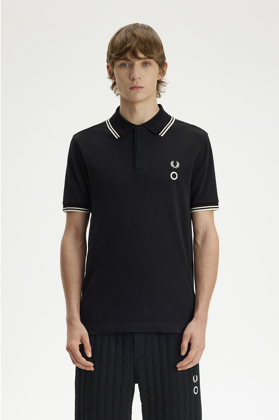 Split Collar Fred Perry Shirt