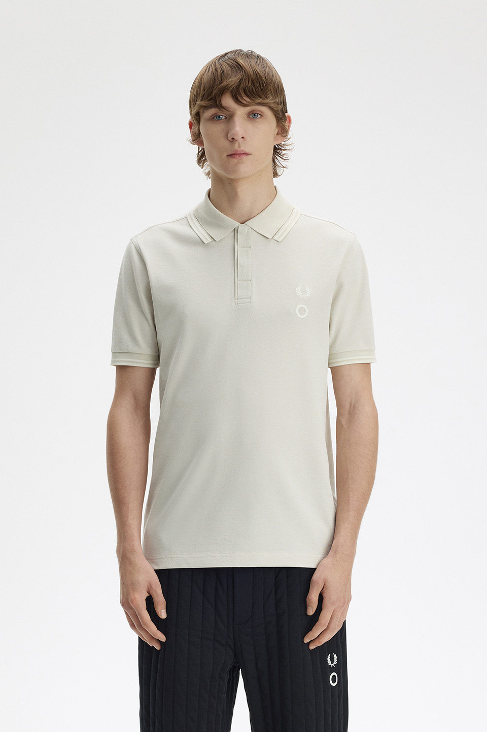 Split Collar Fred Perry Shirt