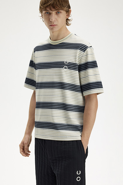 Craig Green Striped Overprint T-Shirt