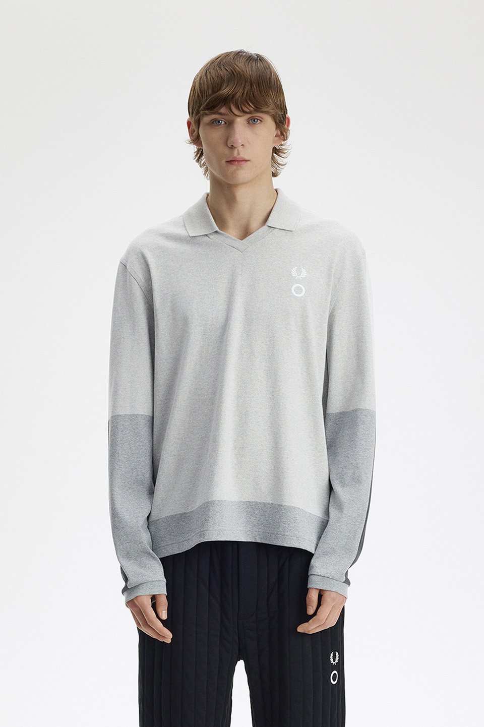 Long Sleeve Jersey Polo Shirt