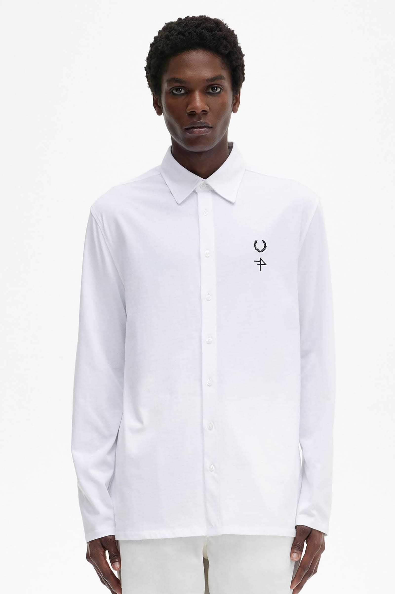Raf Simons Jersey Shirt(S 100：WHITE): | FRED PERRY JAPAN