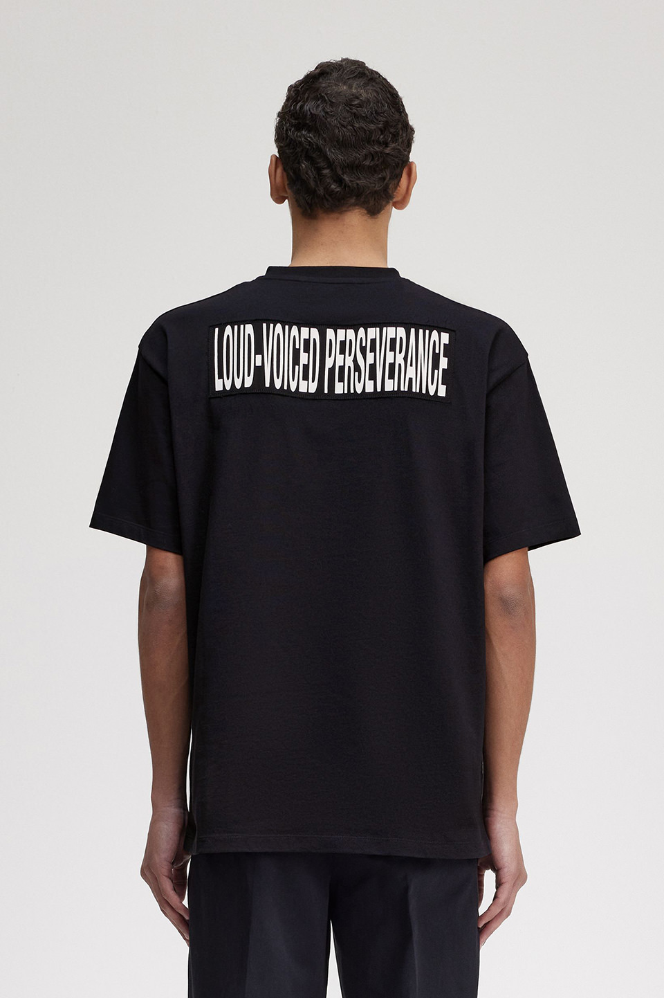 Raf Simons Printed Patch Relaxed T-Shirt(M 102：BLACK): | FRED